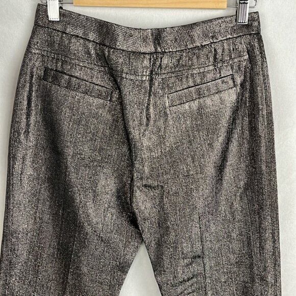 Chloe metallic lame pant crop 38 - Picture 6 of 10